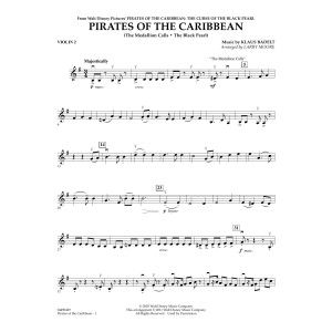 Pirates of the Caribbean - Violin 2