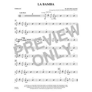 La Bamba - Timbales