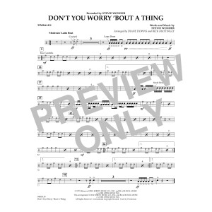 Don't You Worry 'Bout a Thing - Timbales