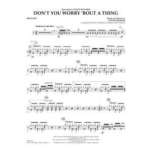 Don't You Worry 'Bout a Thing - Drum Set