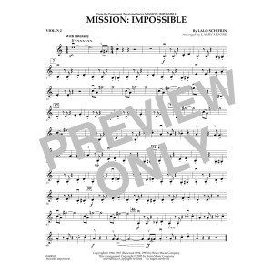 Mission: Impossible Theme - Violin 2