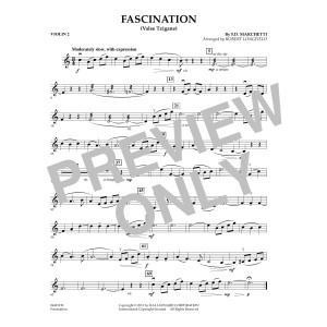 Fascination (Valse Tzigane) - Violin 2