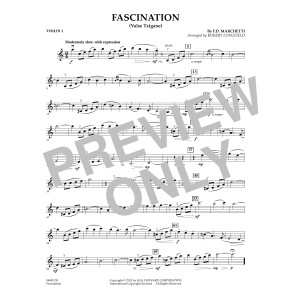 Fascination (Valse Tzigane) - Violin 1