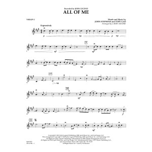 All of Me - Violin 1