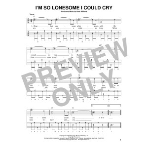 I'm So Lonesome I Could Cry