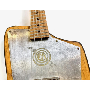 Pistol Guitars Spaceboard Custom 2025 PepeRock Natural