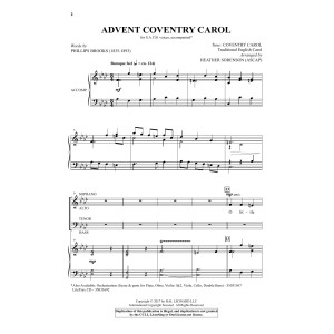 Advent Coventry Carol