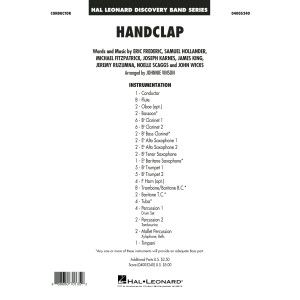 HandClap - Conductor Score (Full Score)