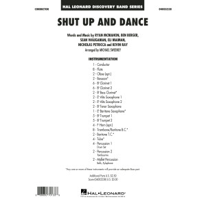Shut Up and Dance - Conductor Score (Full Score)