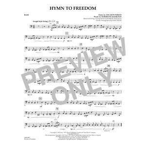 Hymn to Freedom - Bass