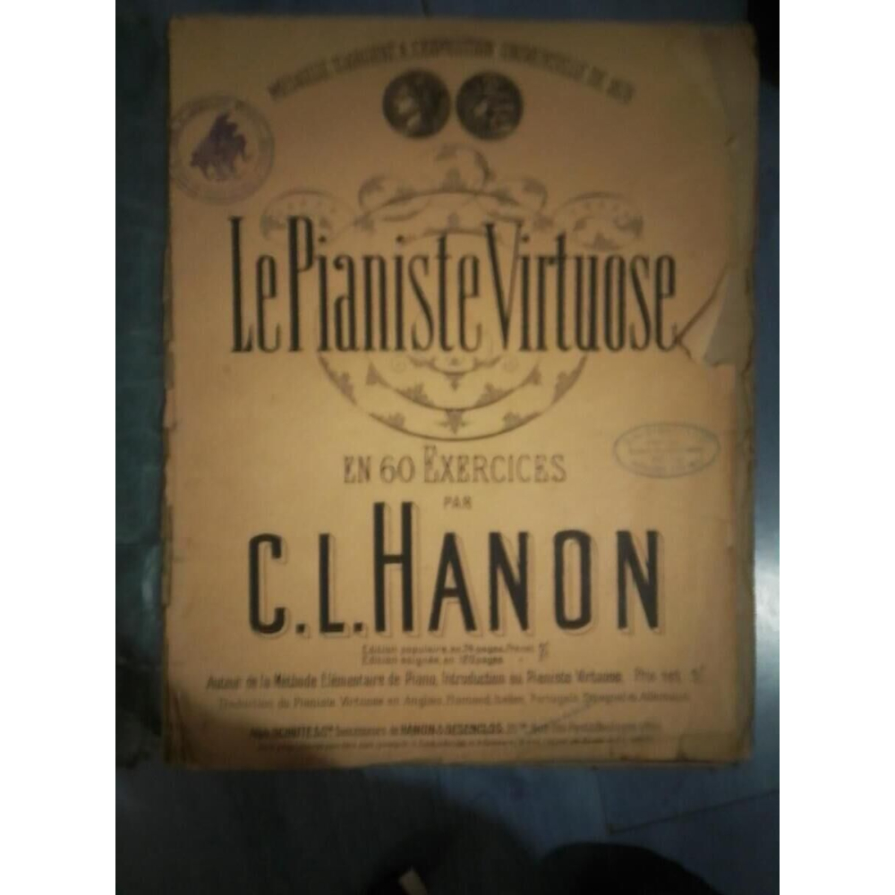 The Virtuoso Pianist - 60 Exercises, C.L. Hanon's Piano Method