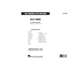 Dat Dere - Full Score