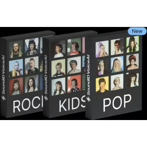 Sonarworks SoundID VoiceAI Pop Voices Expansion Pack