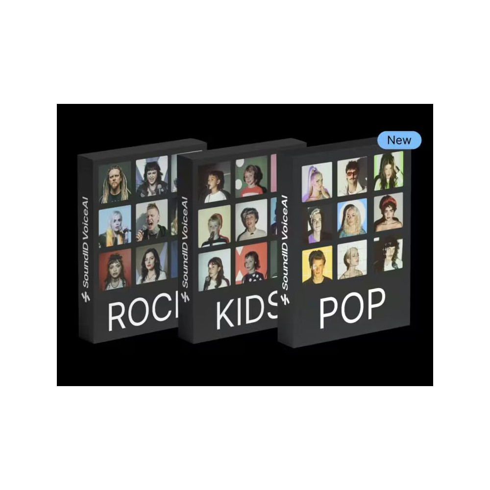 Sonarworks SoundID VoiceAI Pop Voices Expansion Pack