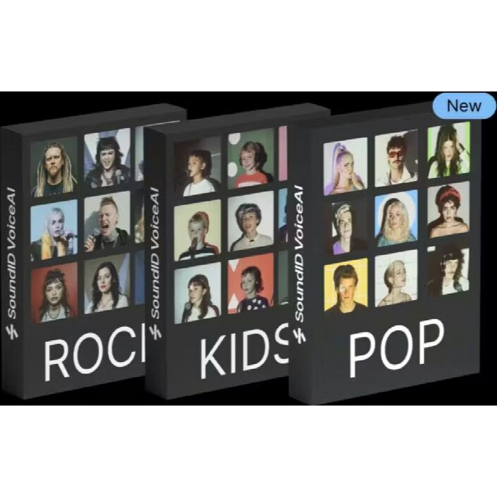 SoundID VoiceAI Pop Voices Expansion Pack