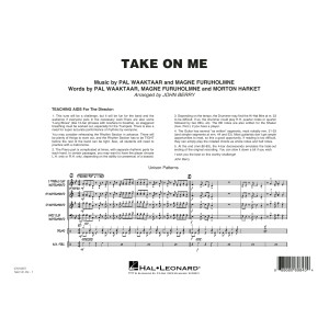 Take on Me - Conductor Score (Full Score)