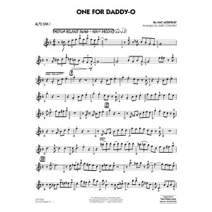 One for Daddy-O - Alto Sax 1