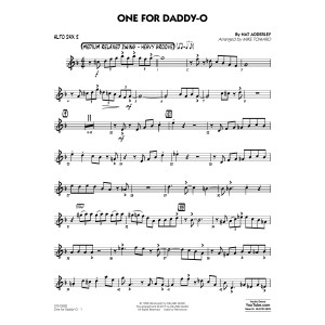 One for Daddy-O - Alto Sax 2