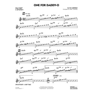 One for Daddy-O - Eb Solo Sheet