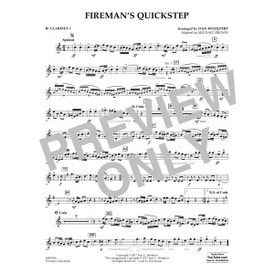 Fireman's Quickstep - Bb Clarinet 1