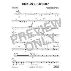 Fireman's Quickstep - Percussion 2