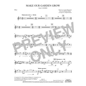 Make Our Garden Grow (from Candide) - Oboe