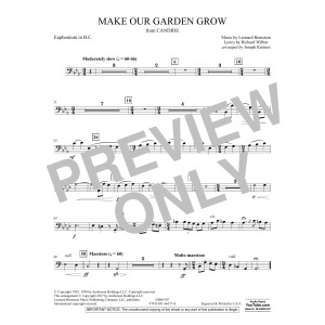 Make Our Garden Grow (from Candide) - Euphonium in Bass Clef