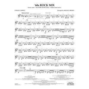 '60s Rock Mix - Bb Bass Clarinet
