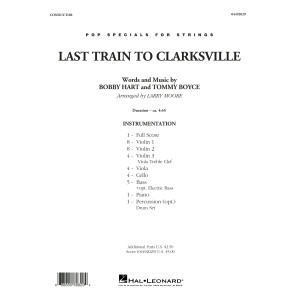 Last Train to Clarksville - Conductor Score (Full Score)