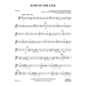 Jump in the Line - Violin 2