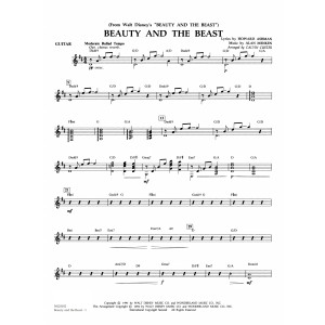 Beauty and the Beast (arr. Calvin Custer) - Guitar
