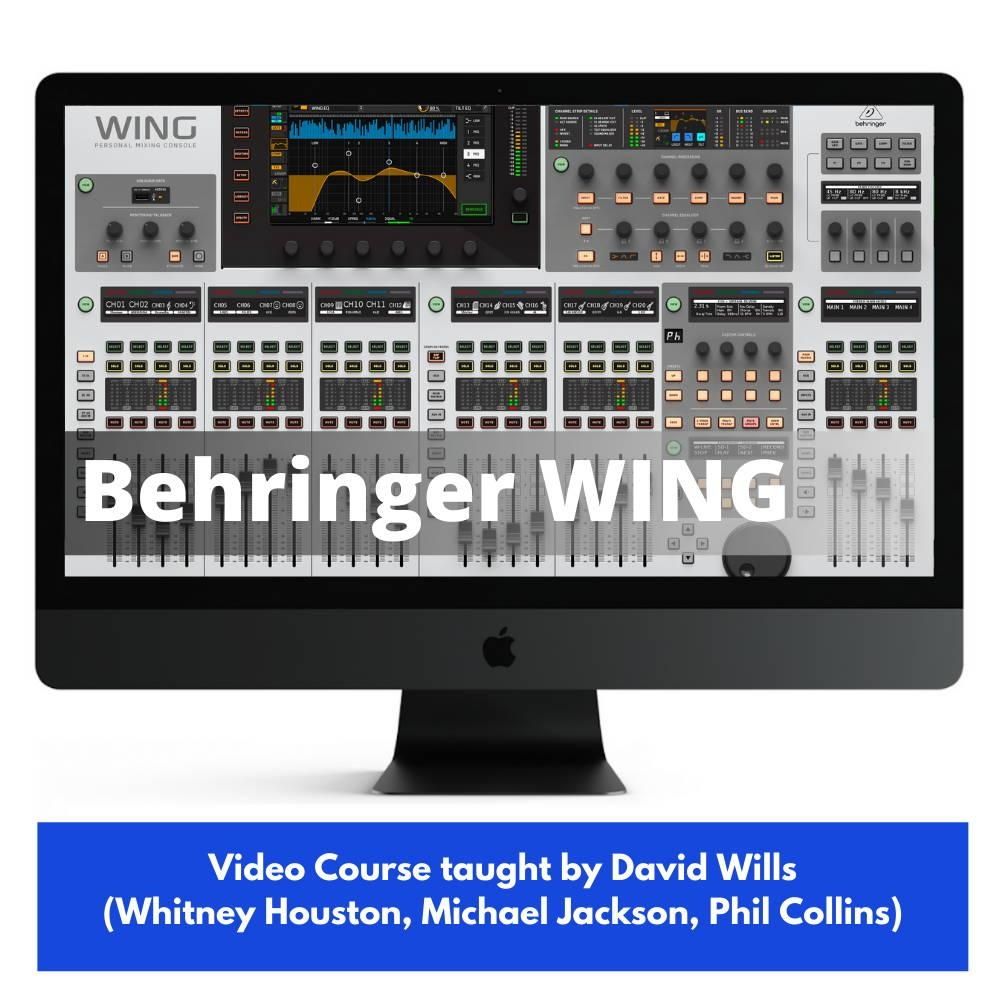 Behringer WING - cours de formation vidéo