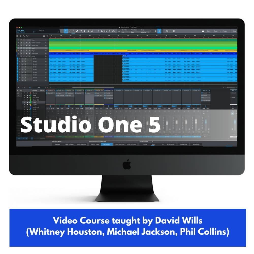 Presonus Studio One 5 - cours de formation vidéo