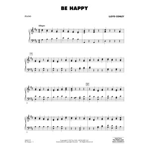 Be Happy - Piano