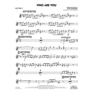 Who Are You - Alto Sax 2