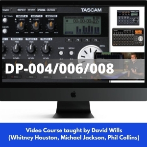 Tascam DP-004/006/008 - cours de formation vidéo