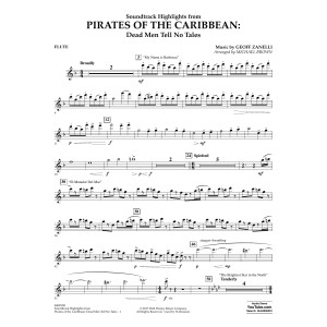 Pirates of the Caribbean: Dead Men Tell No Tales - Flute