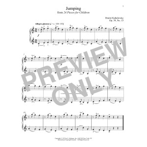 Jumping, Op. 39, No. 15