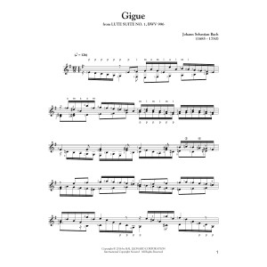 Suite In E Minor BWV 996