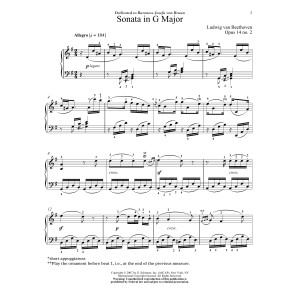 Sonata In G Major, Op. 14, No. 2