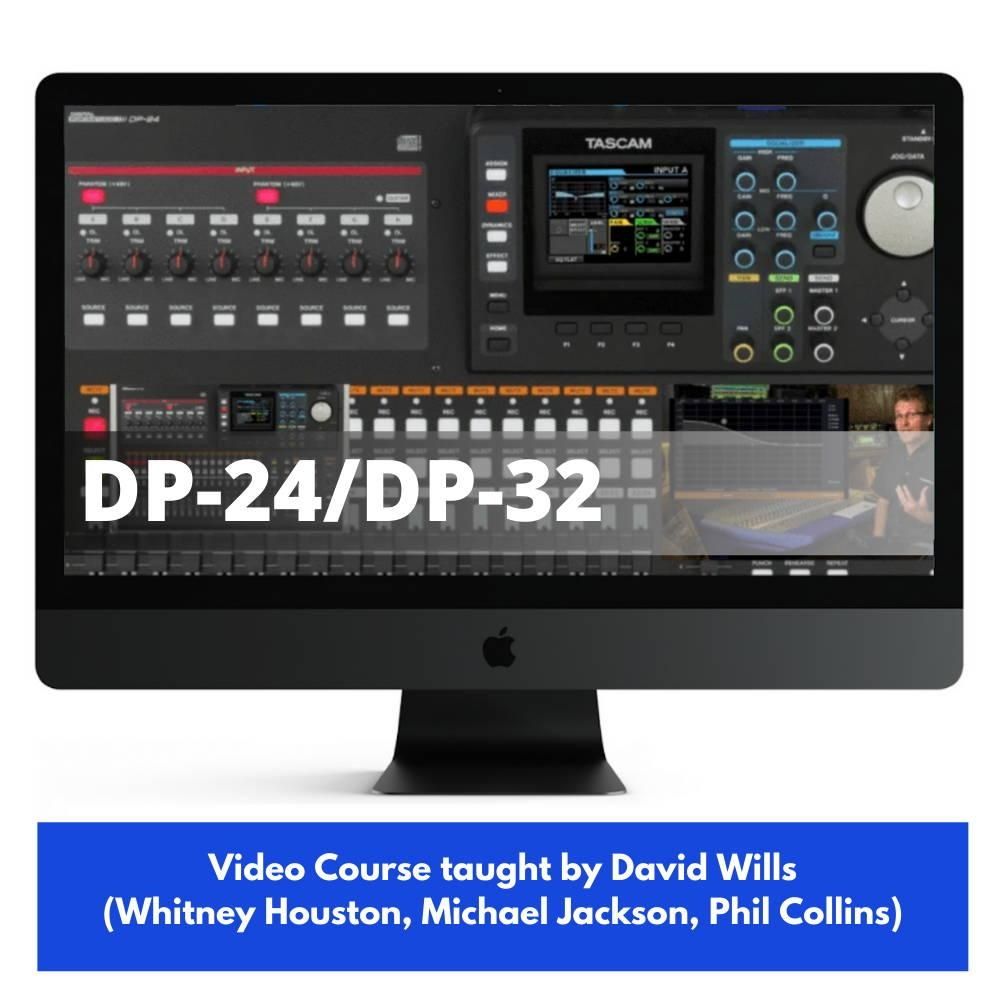 Tascam DP24/DP32 - cours de formation vidéo