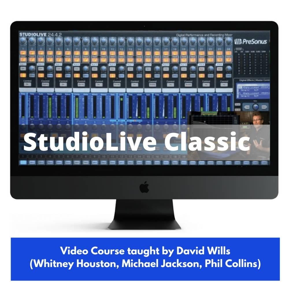 Presonus StudioLive Classic - cours de formation vidéo