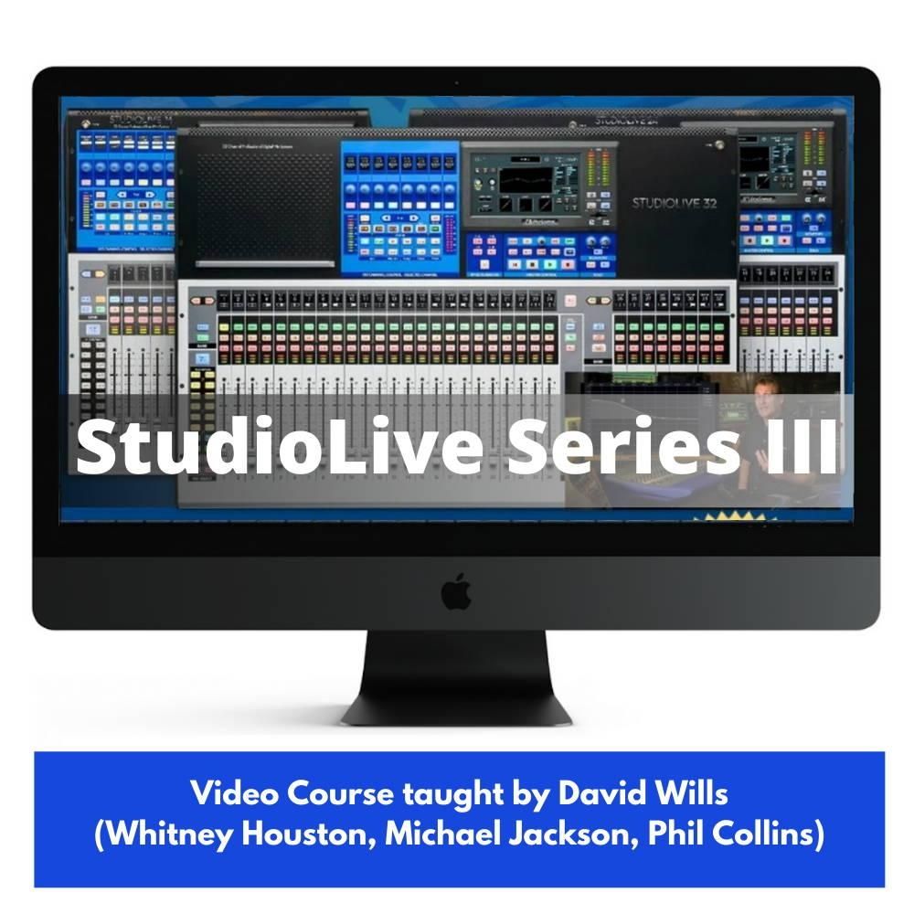 ProAudioEXP Presonus StudioLive Series III - cours de formation vidéo (anglais)