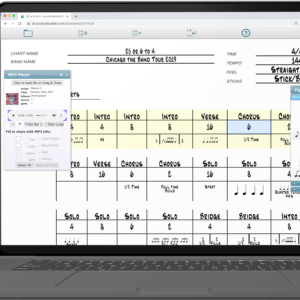 Drum Chart Builder 2 Year Subscription