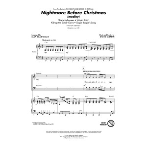 Nightmare Before Christmas (Medley) (arr. Alan Billingsley)