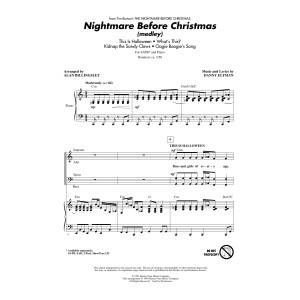 Nightmare Before Christmas (Medley) (arr. Alan Billingsley)