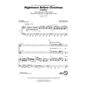 Nightmare Before Christmas (Medley) (arr. Alan Billingsley)
