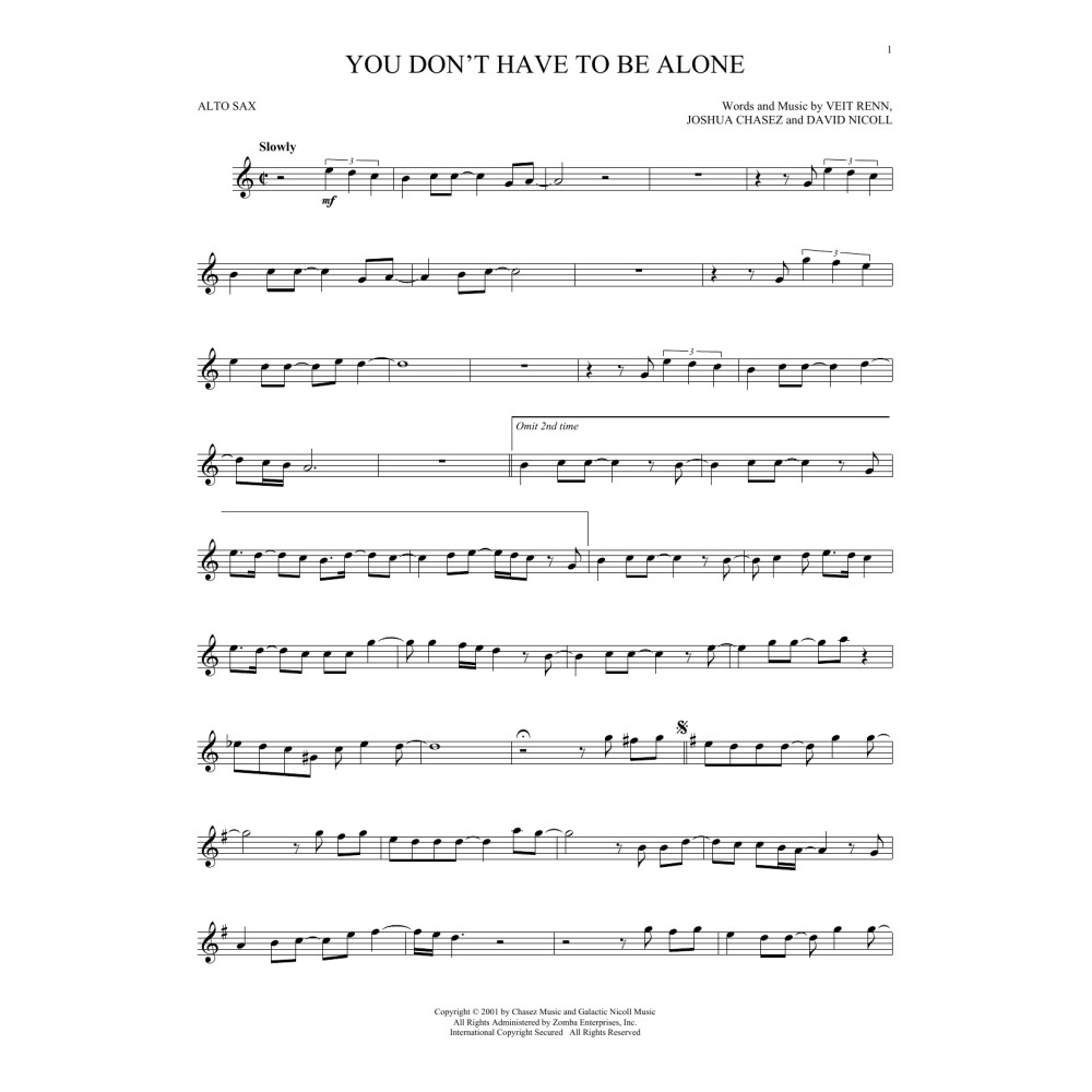 You Don't Have To Be Alone