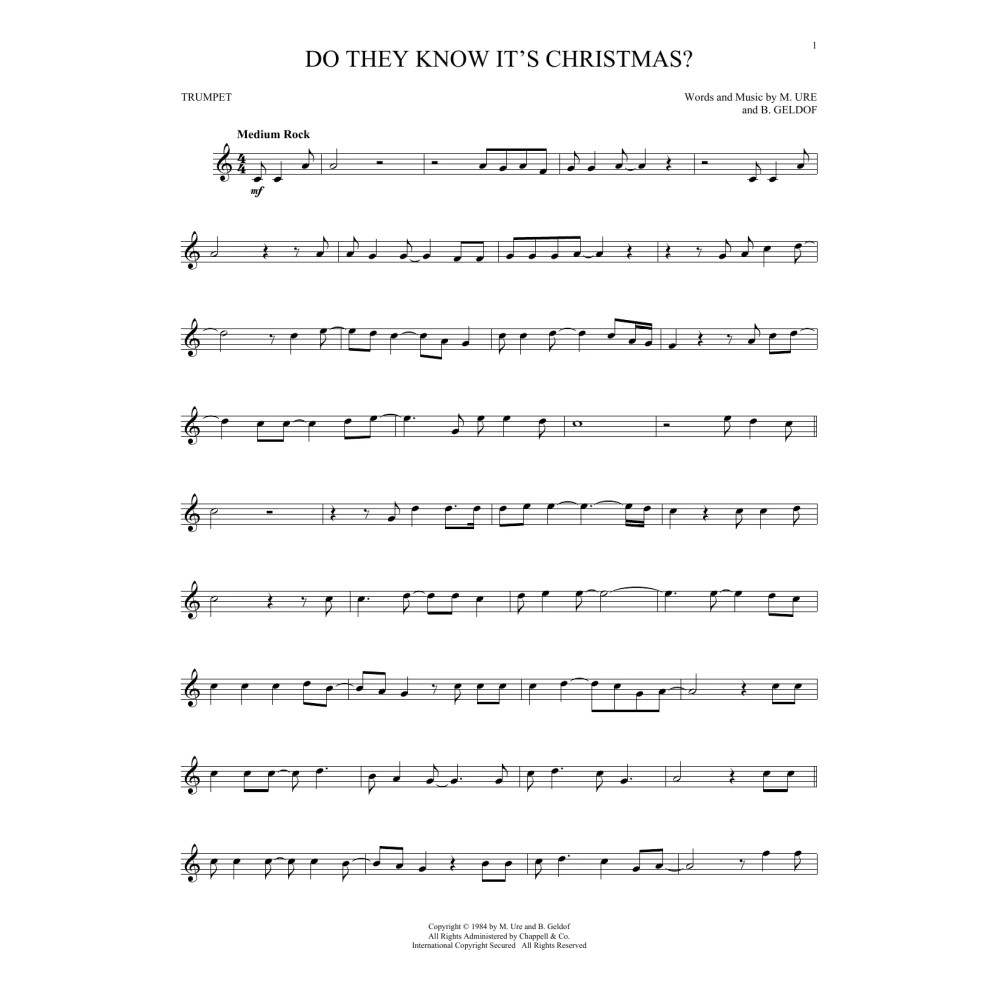 Do They Know It's Christmas? (Feed The World)