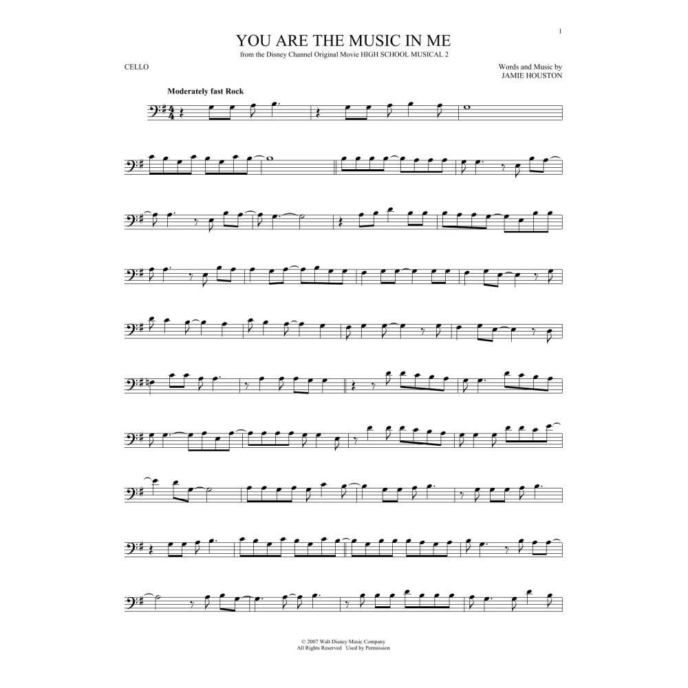 You Are The Music In Me (from High School Musical 2)